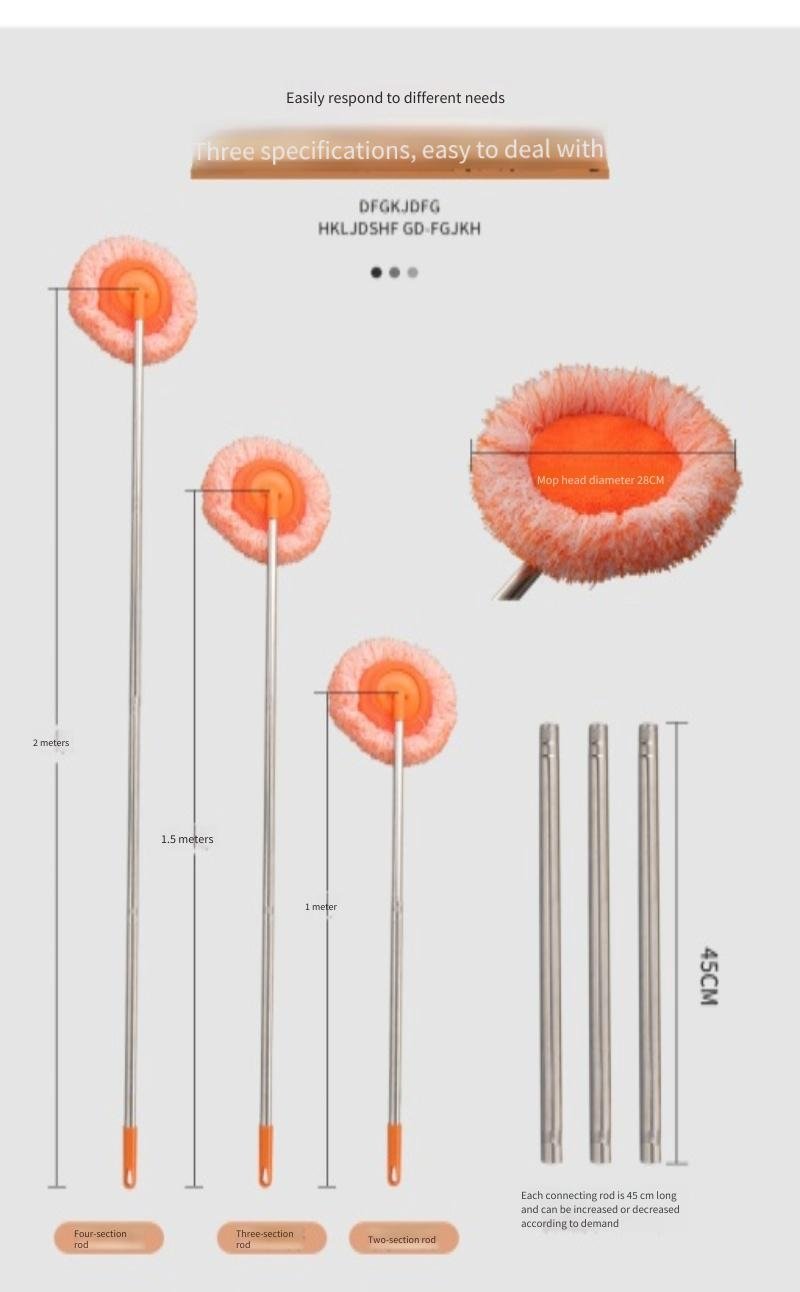 🔥BIG SALE 🔥🔥360° Rotatable Adjustable Cleaning Mop