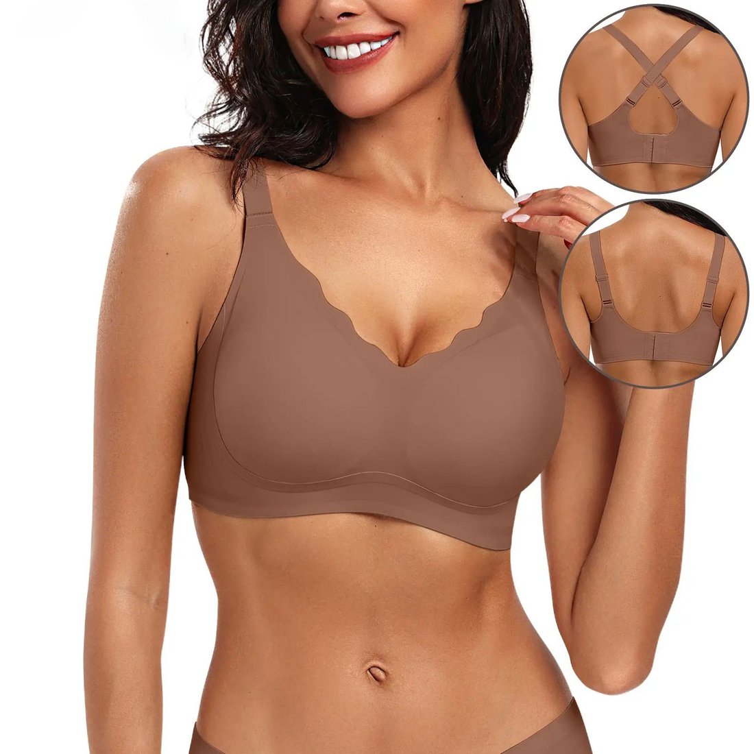 Summer Mega Sale 49% OFF💖Seamless Scalloped Push-Up Bra