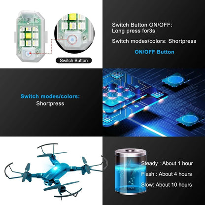 7 Colors Wireless Led Lights with Remote