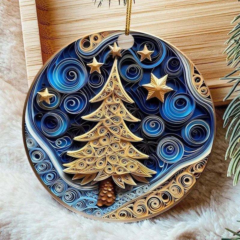 🔥🔥2025 Mother's Day Gift 50% Off--Flat Quilling Ornaments