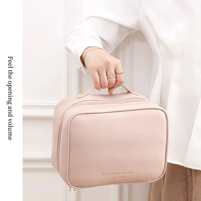 Multi-Compartment Toiletry Cosmetics Bag