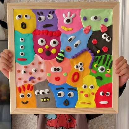 🔥Last 4 hours 57% OFF - 🖼️DIY Stress Relief Clay Frame Kit