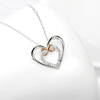 Granddaughter, Always Keep Me in Your Heart - Infinity Pendant