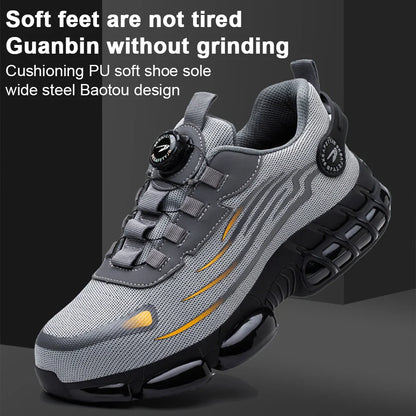 （266）Men's Smash and Stab Resistant Work Safety Shoes