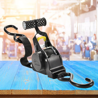 🎄Christmas Sales 49% OFF-Retractable Ratchet Straps