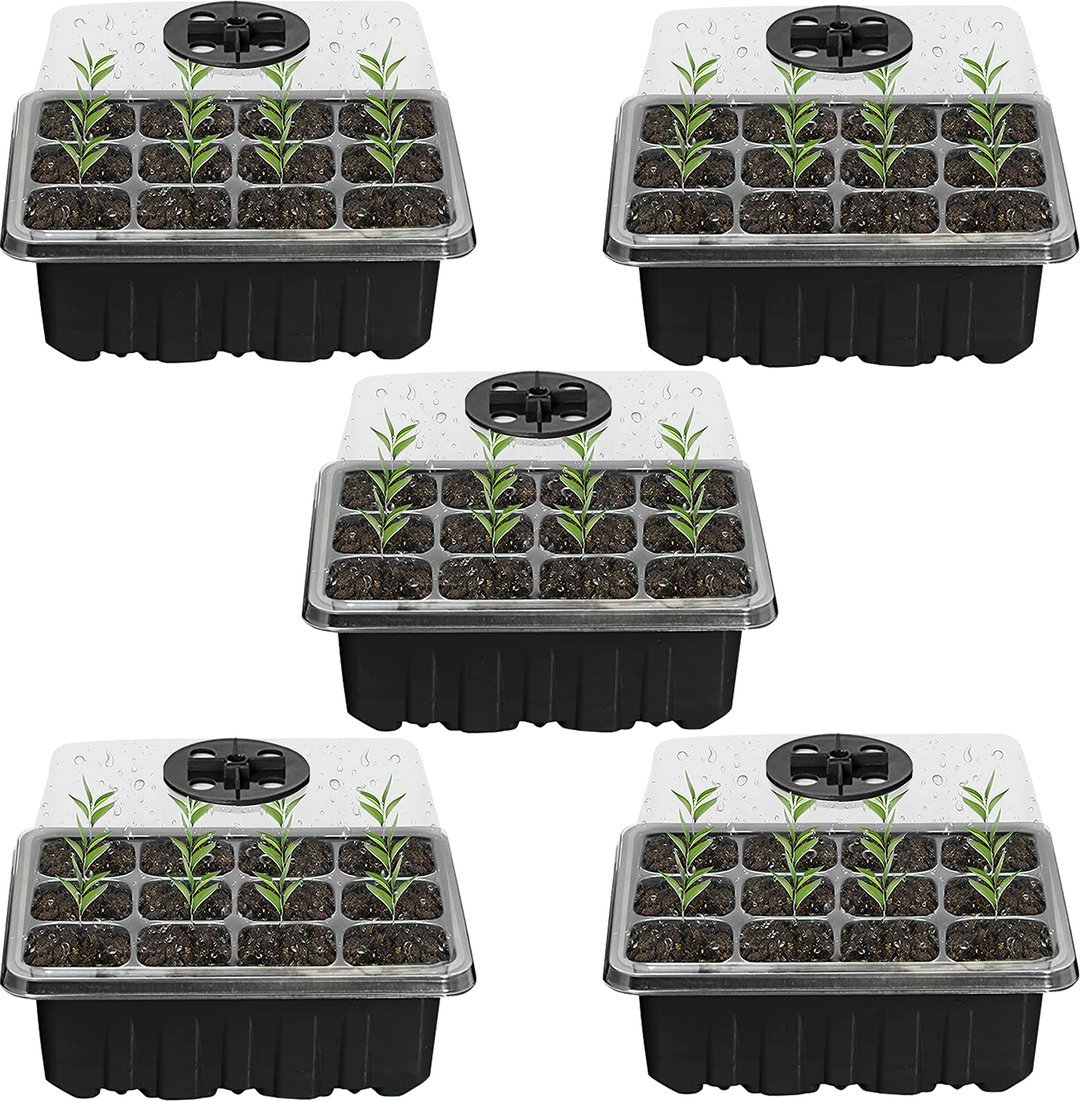 ✨LAST DAY 49% OFF🔥Adjustable Humidity Seed Starter Trays