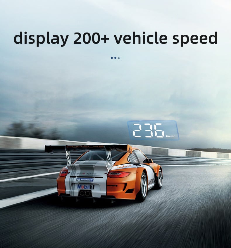 OBD2 HUD Car Head Up Display Projector Speedometer