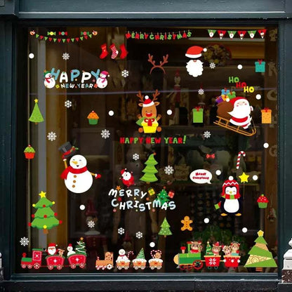 🔥Hot Sale 50% OFF- ❄Christmas Window Clings
