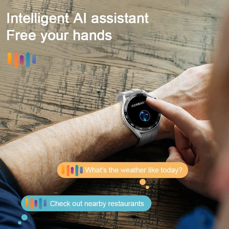 🔥🔥Hot Sale 49%-Health monitoring smart Bluetooth talking watch