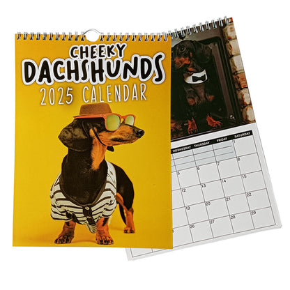🦴🐶2025 Dachshund Wall Calendar