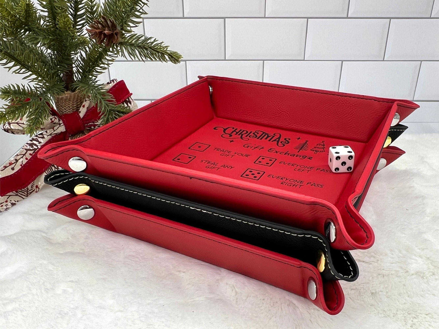 🎲Christmas Dice Tray for Gift Exchange Games🎁