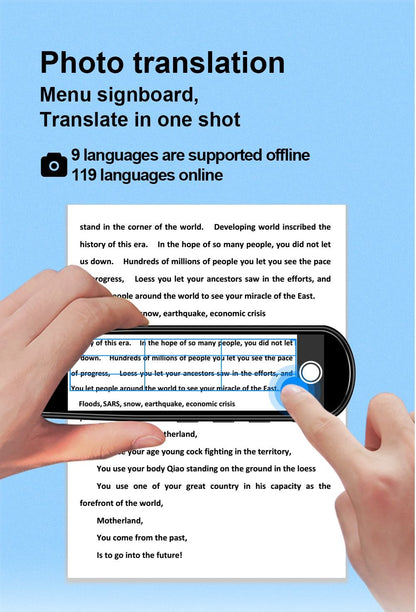🔥 Last Day 49% OFF 🔥112 Language Translation Scanning Reading Pen