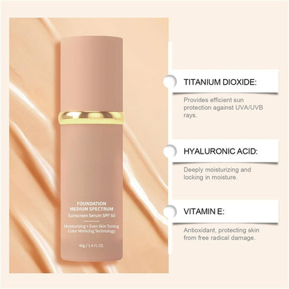 🔥Last Day Sale 49% OFF🎁 Color Changing Foundation 4 in 1 - Light Spectrum