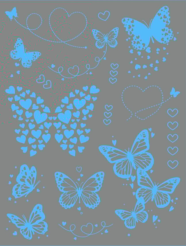 🔥HOT SALE-Luminous butterfly tattoo