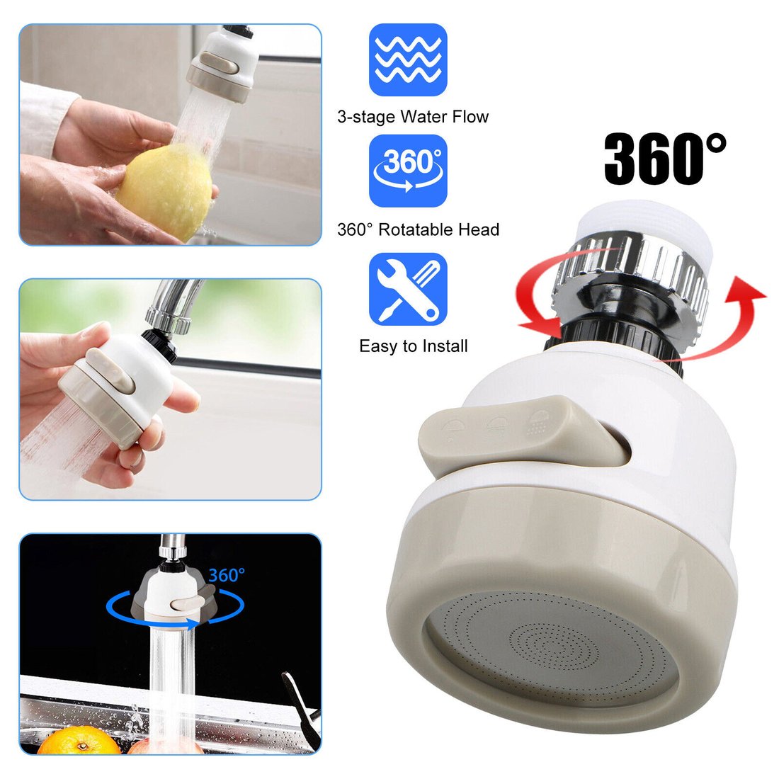 360 Degree Rotating Faucet