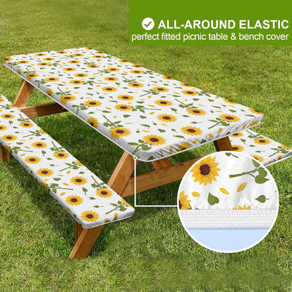 6Ft Waterproof Picnic Table Covers