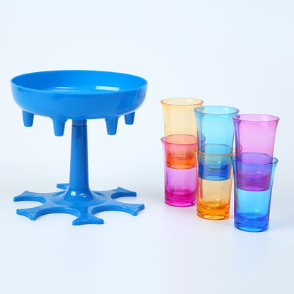 Shot Glass Dispenser with Cups