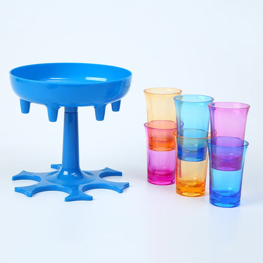 Shot Glass Dispenser with Cups
