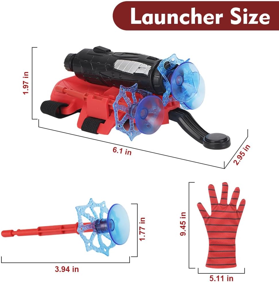 🎅 Early Christmas 49%OFF - Spider Ejector Launcher with Gloves&arrow