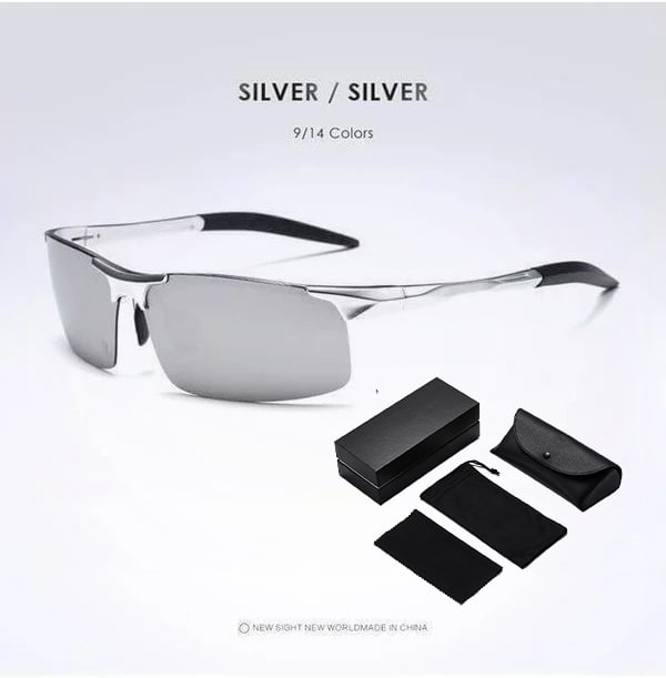 Men's Sunglasses with Anti-glare Polarized Lens