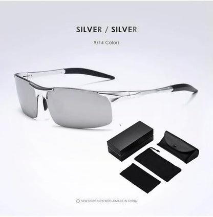 Men's Sunglasses with Anti-glare Polarized Lens