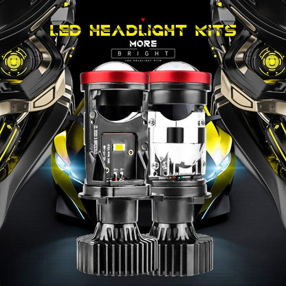 Y7D H4 LED Headlight Canbus Car Light 6500K 90W 18000LM Conversion Kit High/Low Beam