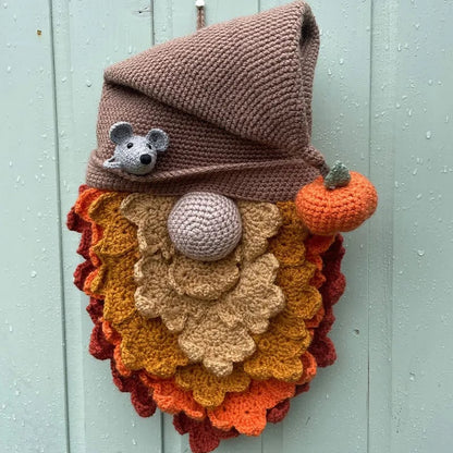 ❤️Handmade Crochet Fall gnome Kit