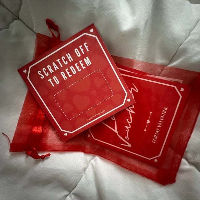 🎫DIY Scratch-Off Love Voucher Cards