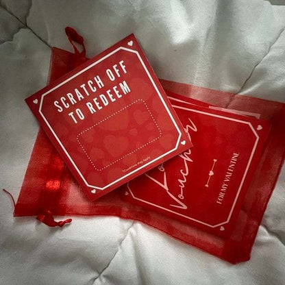 🎫DIY Scratch-Off Love Voucher Cards