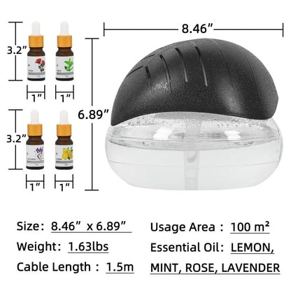 🔥Promotion Save- 49% OFF🔥-Air Purifier(4 bottles of perfume)