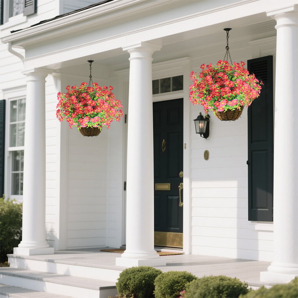 🎉Mother's Day Sale 49% OFF🌼UV Resistant Lifelike Artificial Daisies (Hanging Flowers Basket)