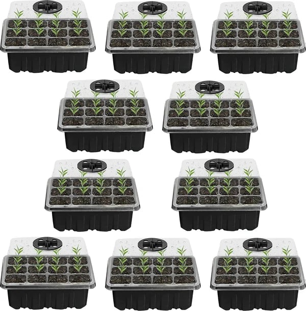 ✨LAST DAY 49% OFF🔥Adjustable Humidity Seed Starter Trays