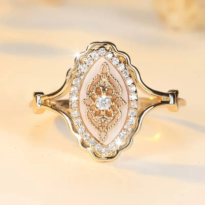 Vintage Luxury Blossom Ring💍