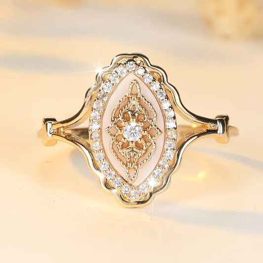 Vintage Luxury Blossom Ring💍