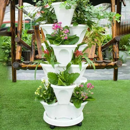 Plant Festival Special - Stand Stacking Planters Strawberry Planting Pots