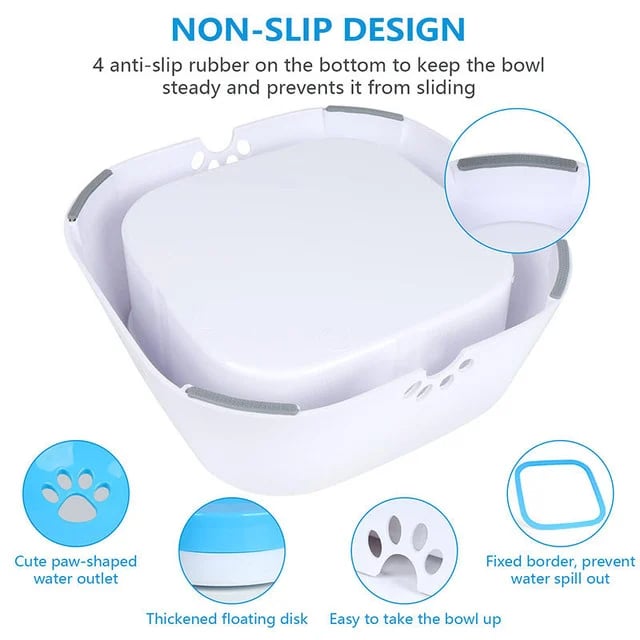 🔥Summer Hot Sale Promotion-49% OFF🐾-No-Spill Pet Water Bowl