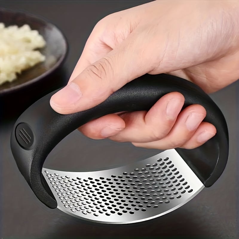 304 Stainless Steel Ring Garlic Press