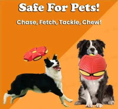 Matex Portable Creative Magic Light Flying Saucer UFO Ball For Kids