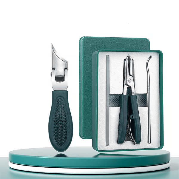 🔥Last Day Sale 49% OFF - Eagle Beak Angled Nail Clippers 3-Piece Set