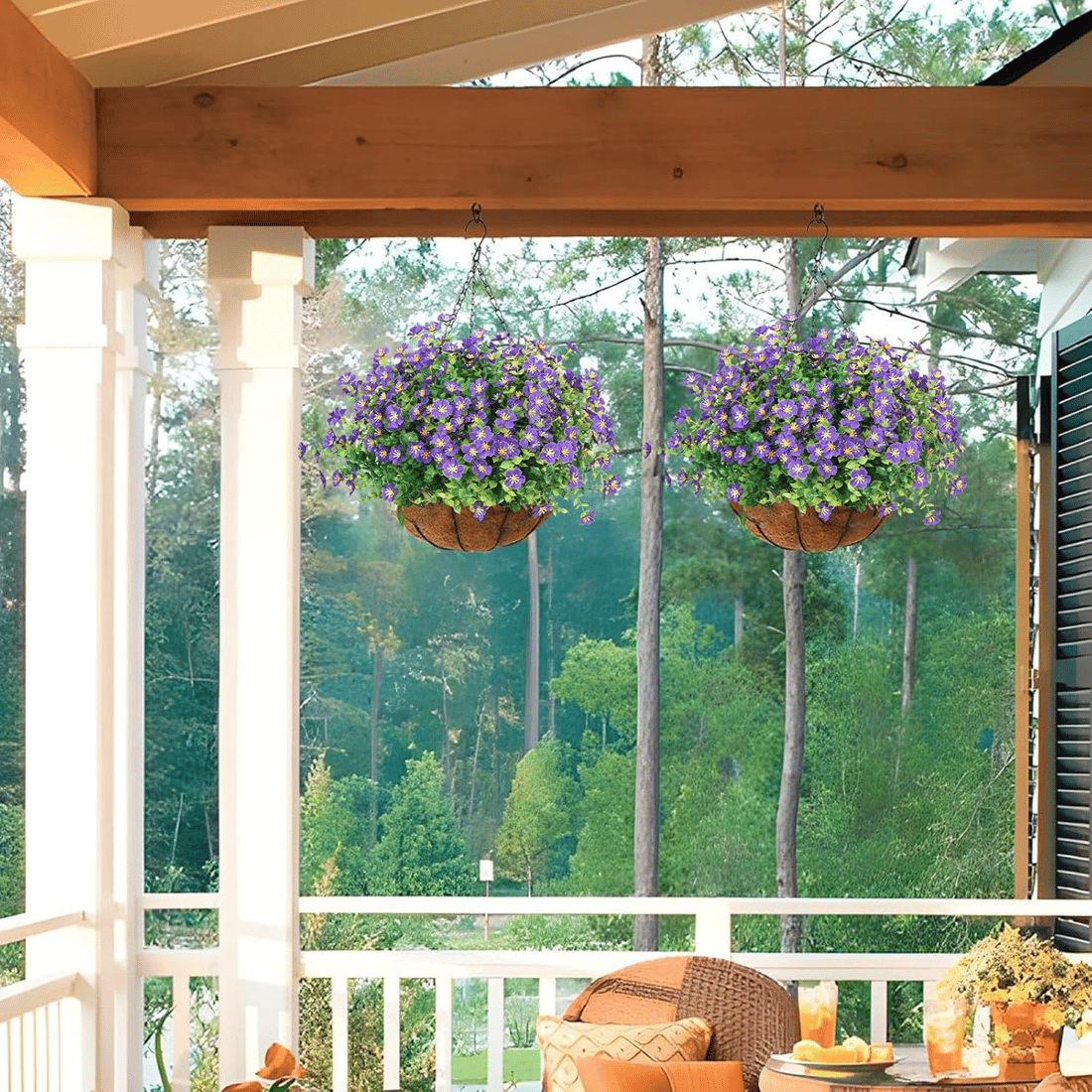 🎉Mother's Day Sale 49% OFF🌼UV Resistant Lifelike Artificial Daisies (Hanging Flowers Basket)