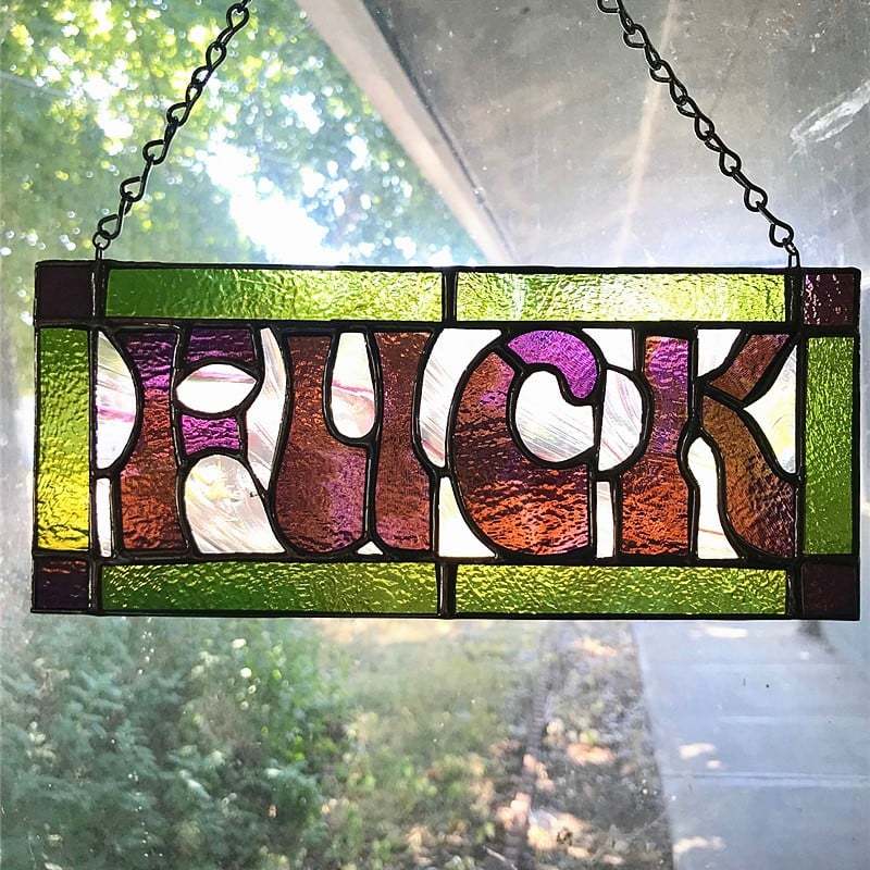 🤣FUCK Suncatcher