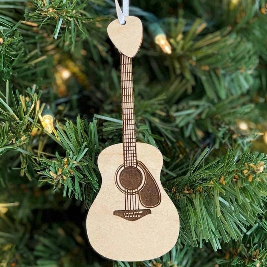 🌲2024 Christmas Gift--🎸Guitar Christmas Ornament