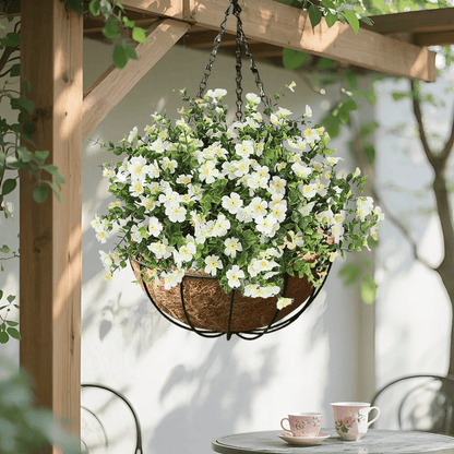 🎉Mother's Day Sale 49% OFF🌼UV Resistant Lifelike Artificial Daisies (Hanging Flowers Basket)