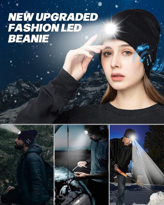 🎄Christmas Sales 49% OFF-2024 LED Bluetooth Beanie