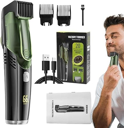 ✨Early Spring 49% OFF🔥Vacuum Beard Trimmer for Men