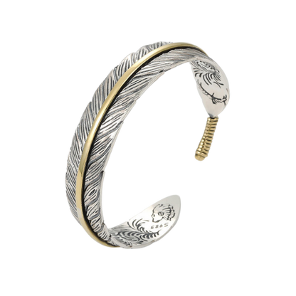 Vintage Feather Bracelet