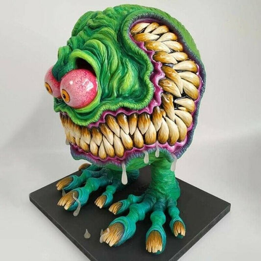 Angry Big Mouth Monster -Spooky Halloween Monster