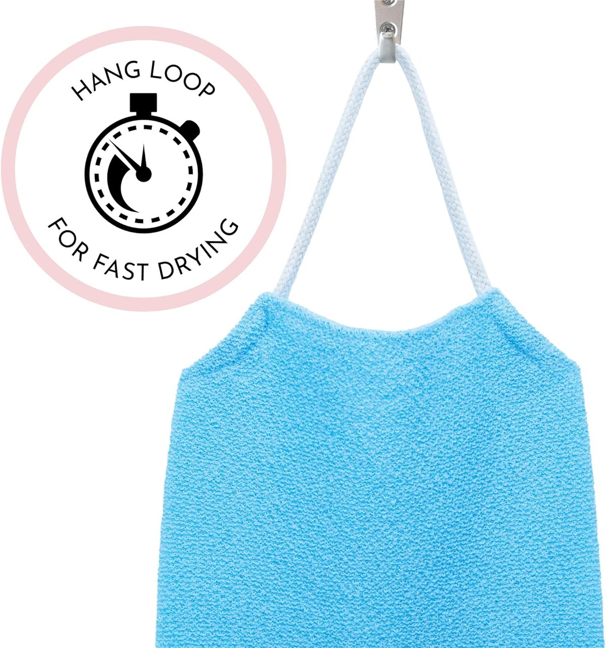 🔥Extended Exfoliating Back Scrubber with Handles