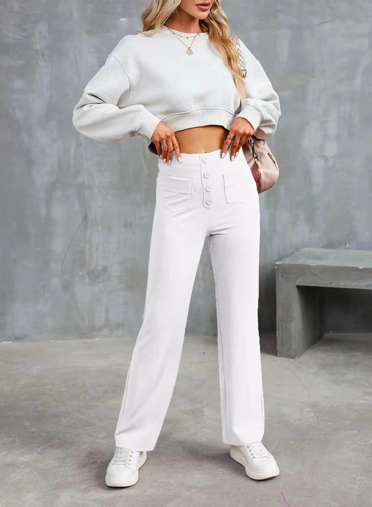 ✨High waist stretch casual pants🔥