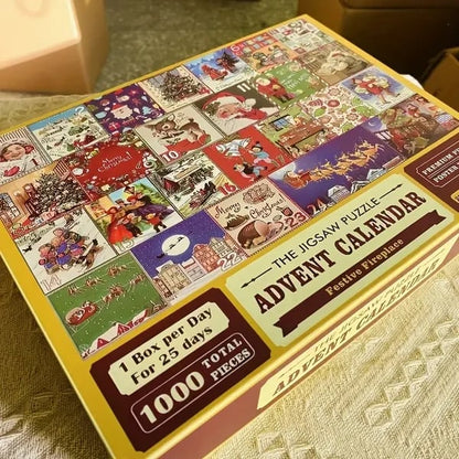 🎄Christmas Advent Calendar Jigsaw Puzzle 1000pcs🧩